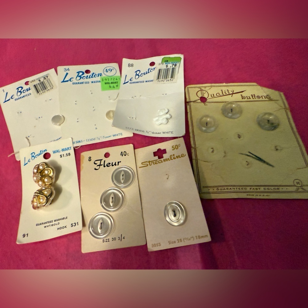 Vintage Buttons